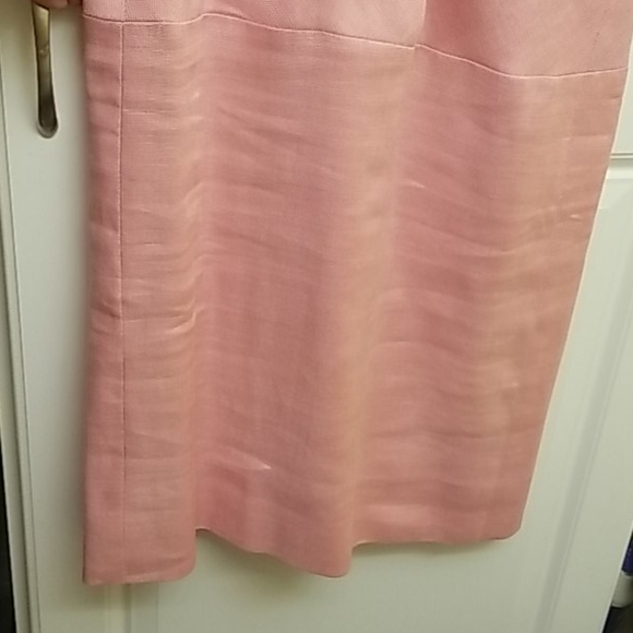 Vintage 1960s Pink Drop waist Dress - Picture 2 of 5